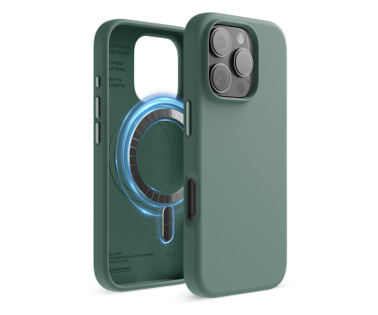 Etui do telefonów Elago Magnetic Silicone do iPhone 16 Pro Midnight Green ES16MSSC63PRO-MGR